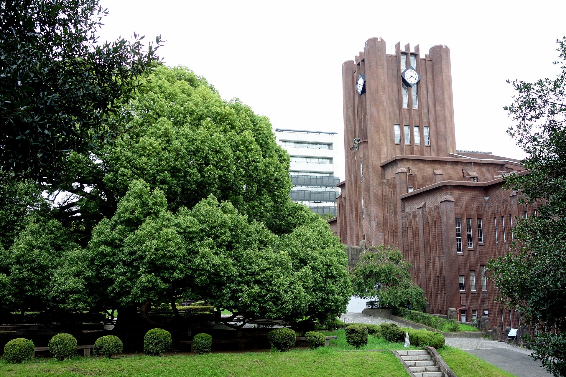 東京大学 本郷キャンパスの安田講堂(写真:Daderot/Wikimedia Commons、CC0)