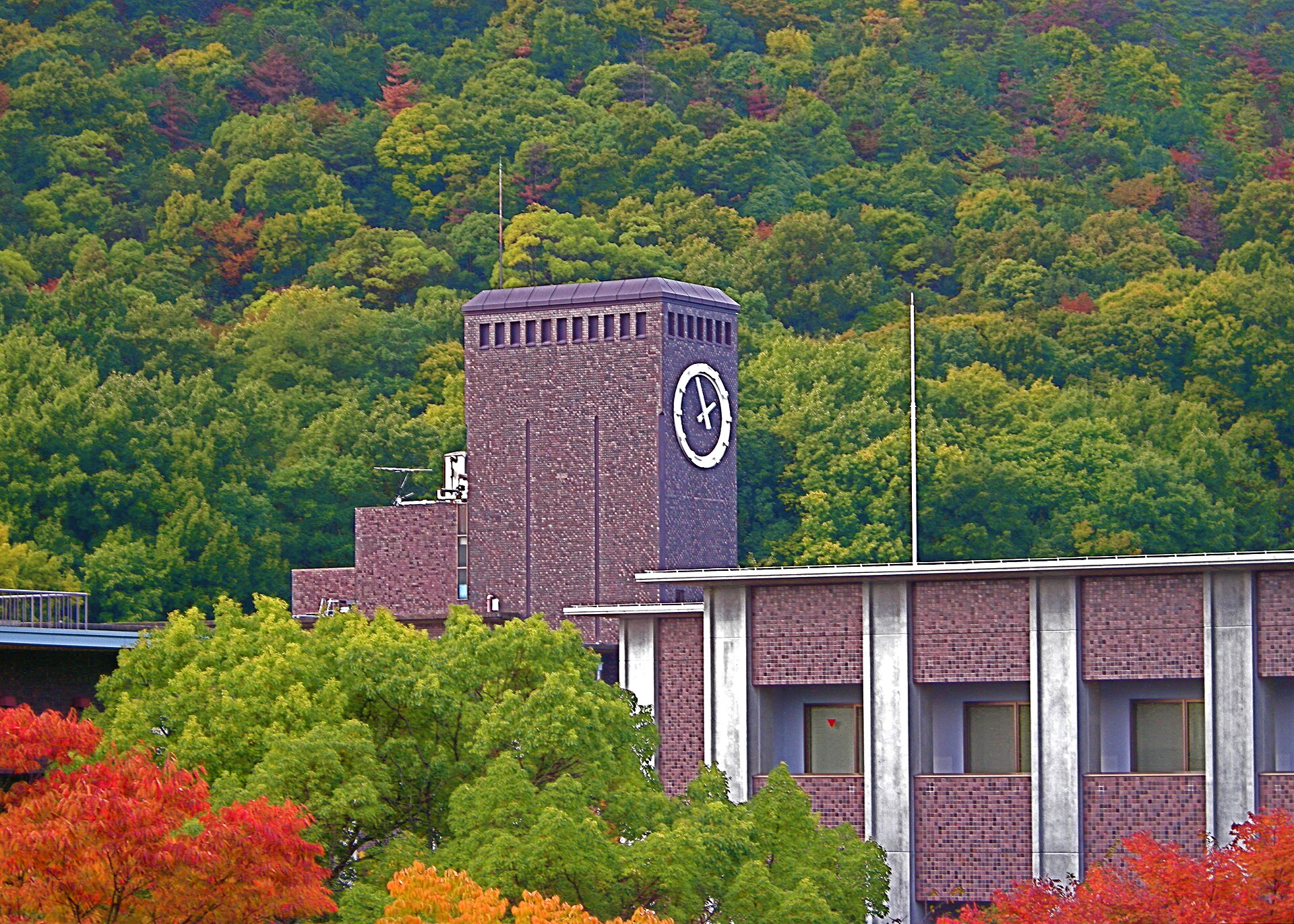 立命館大学 衣笠キャンパスの存心館(写真:RoyHalzenski/Wikimedia Commons、パブリックドメイン)